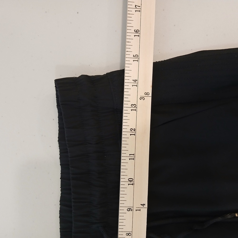 Athleta Cropped Wide Leg Pants Womens 4 Black Drawstring Pull On Athleisure - Picture 6 of 11